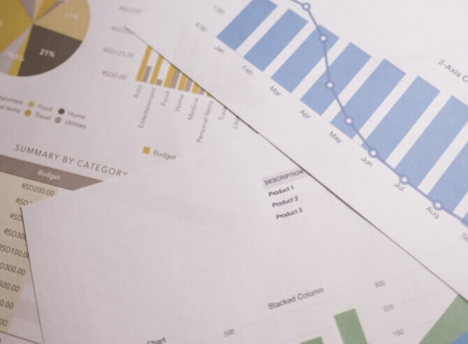 月次・決算報告書